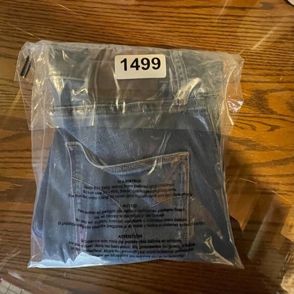 Calvin Klein Womens High Waist Legging Jeans 28 Blue Distressed Skinny Stretch - Picture 12 of 12